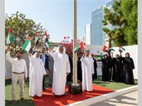 وزارة الدولة لشؤون المجلس الوطني الاتحادي تشارك في احتفالات يوم العلم الإماراتي